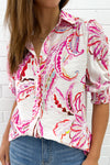 Pink Paisley Floral