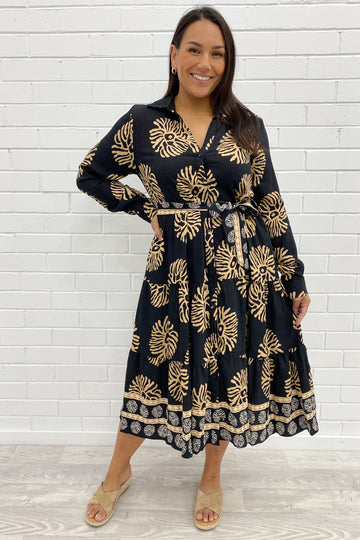Black Tan Print: ash
