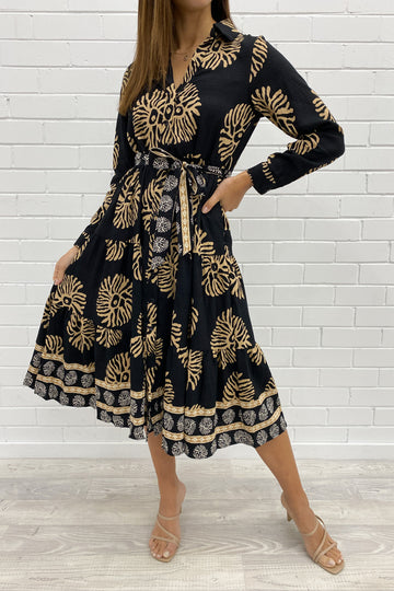 Black Tan Print: kym