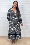 Black Cream Floral