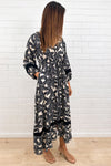 Black Cream Floral