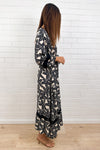 Black Cream Floral