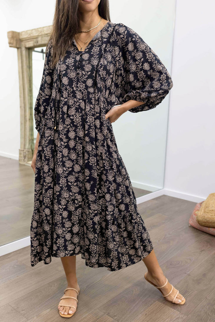 Black Floral