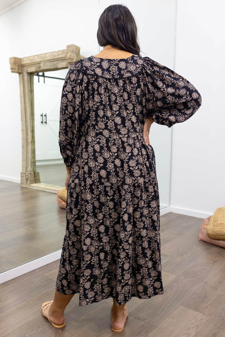 Black Floral