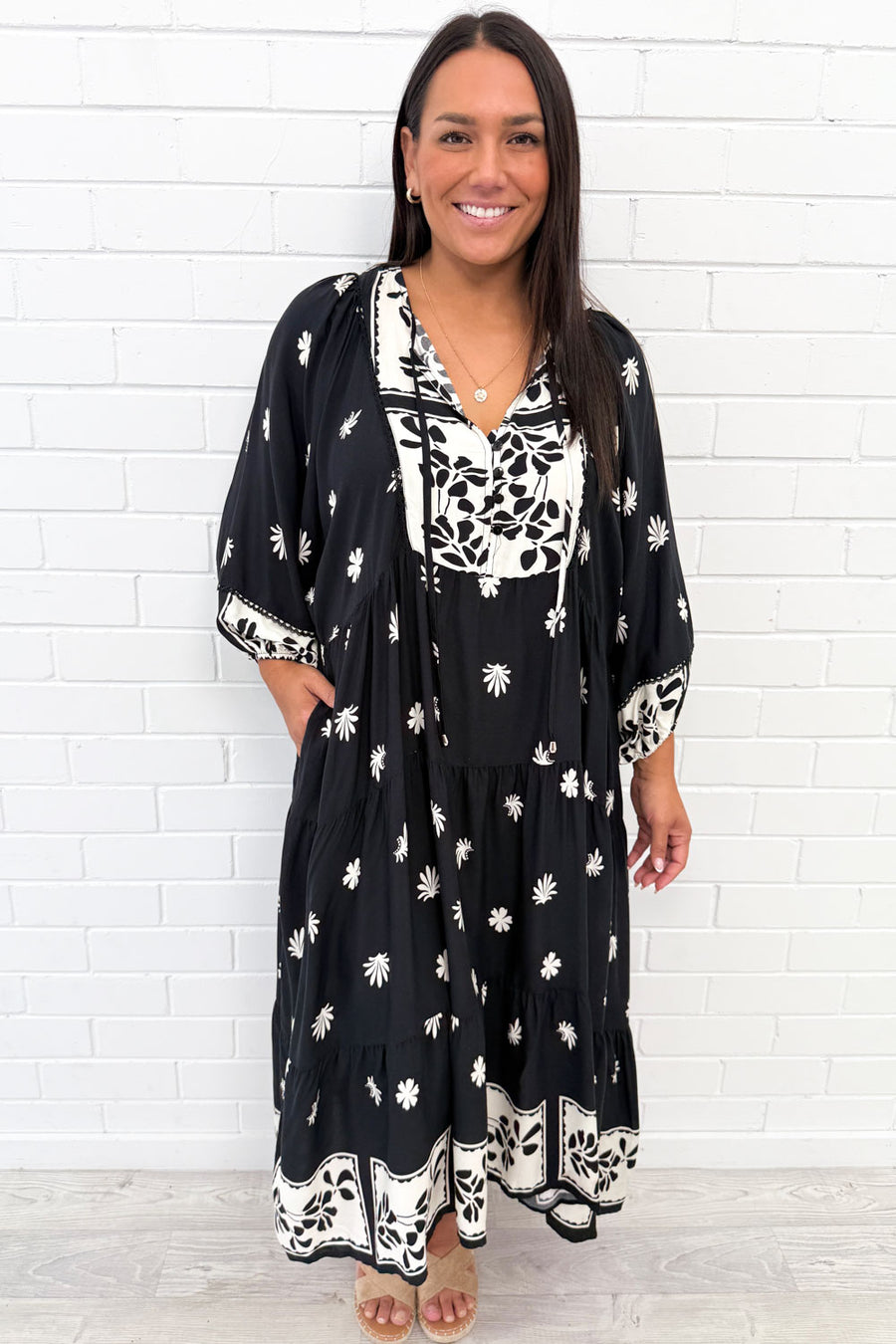 Black White Boho