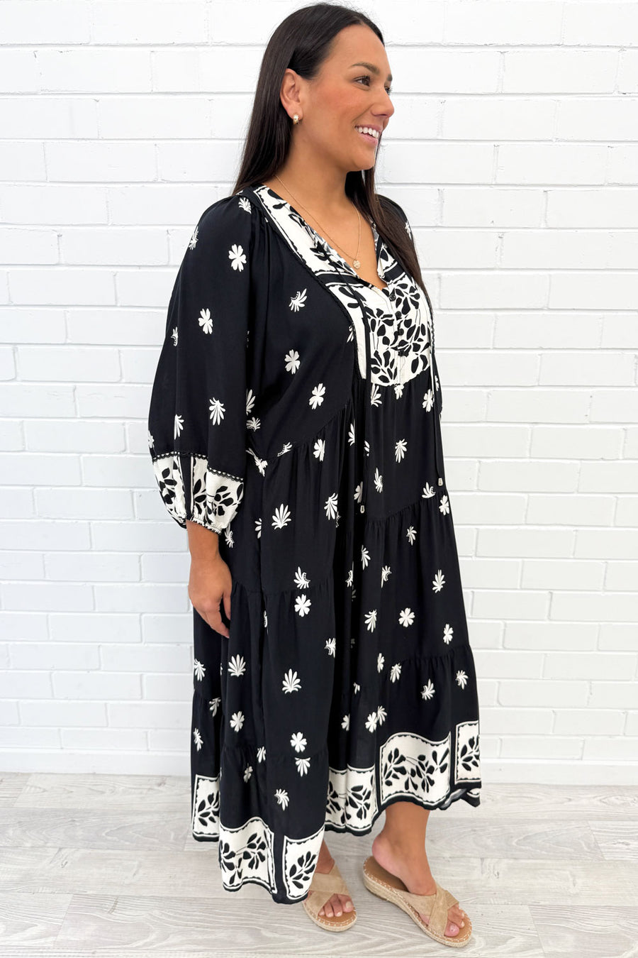 Black White Boho