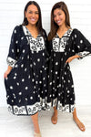 Black White Boho