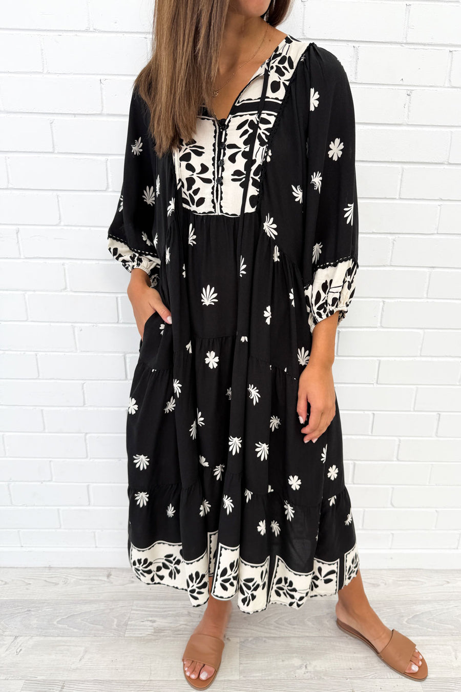 Black White Boho