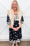 Black White Boho