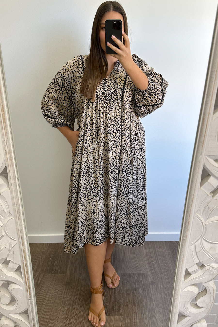 Taupe Leopard