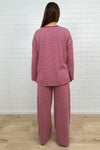 Burgundy Stripe