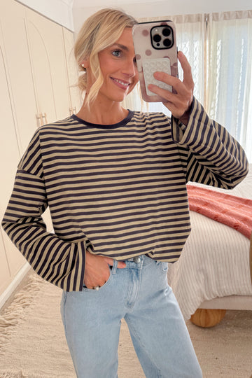 Washed Yellow Stripe: chelsea