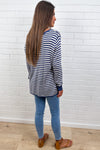 Blue White Stripe
