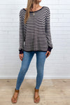 Chocolate White Stripe