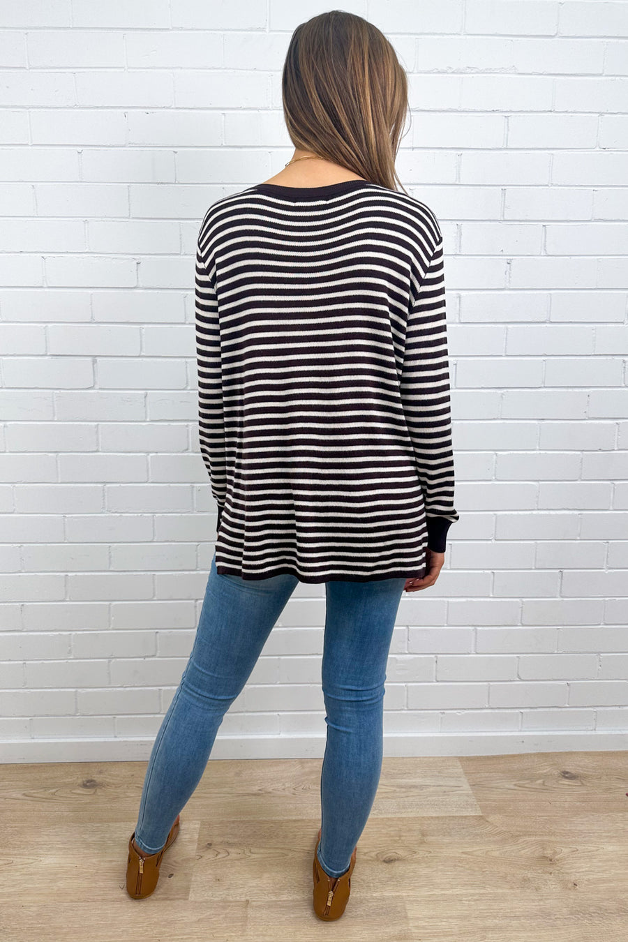 Chocolate White Stripe
