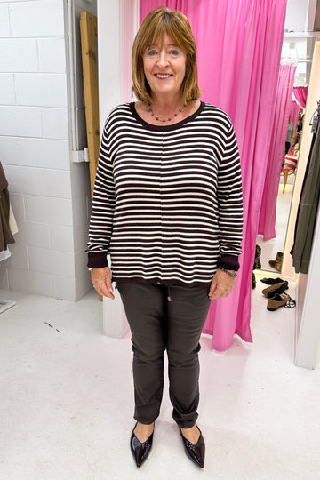 Chocolate White Stripe: anne