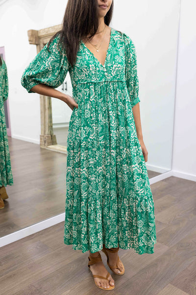Green Floral