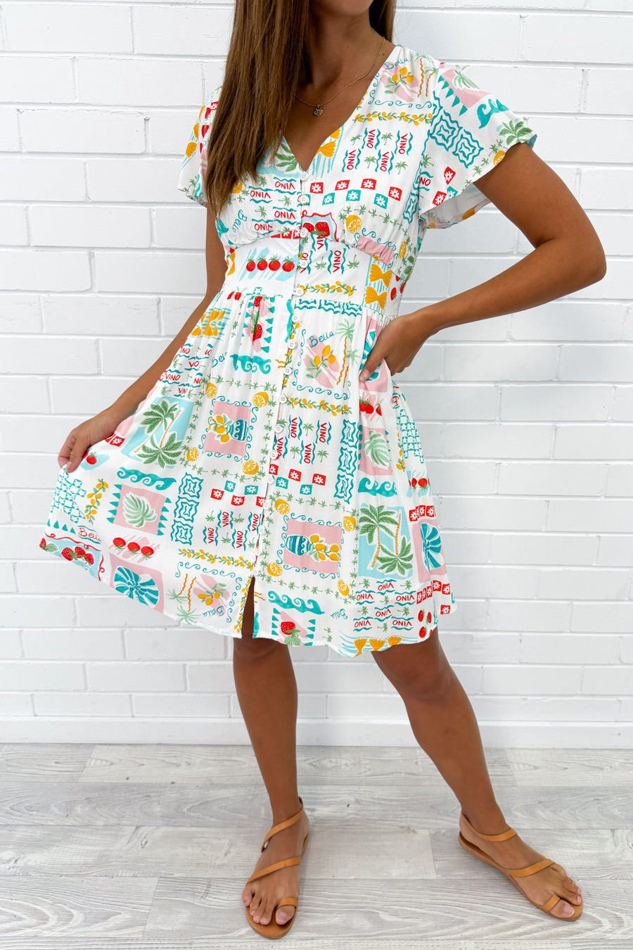 Light Blue Multi