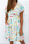 Light Blue Multi