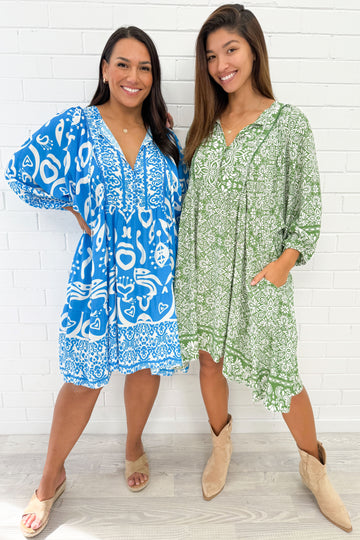 Green Floral: kym