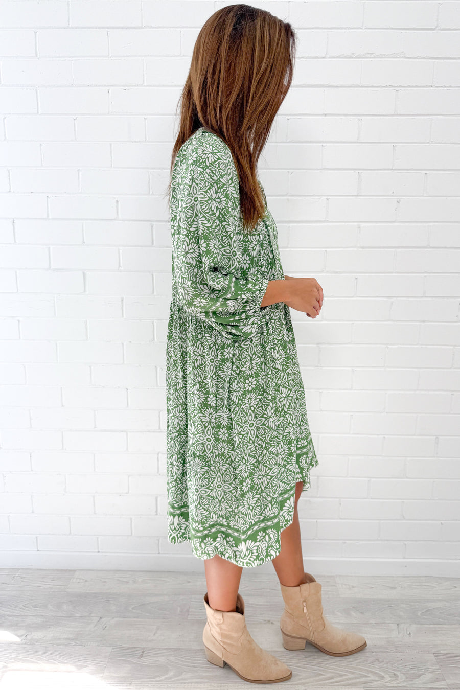 Green Floral
