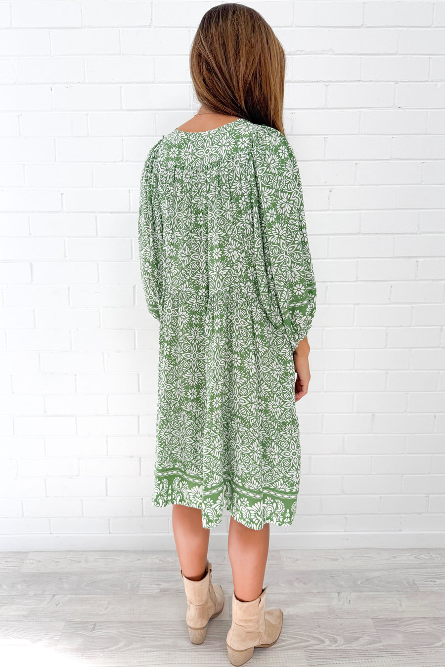 Green Floral