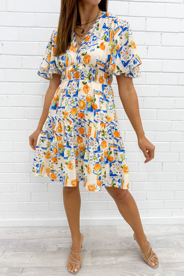 Orange Blue Print: kym