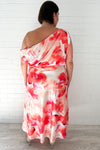 Coral Pink Floral
