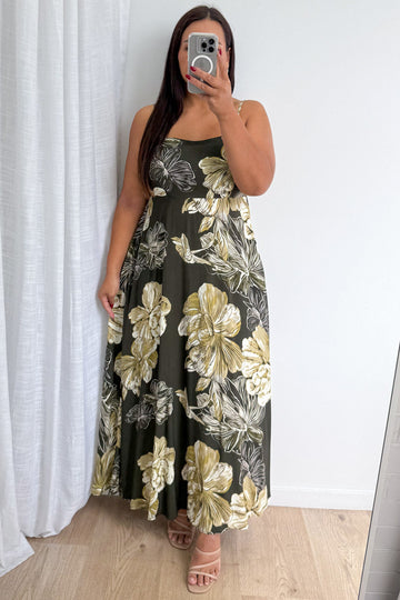 Dark Khaki Flower: ash