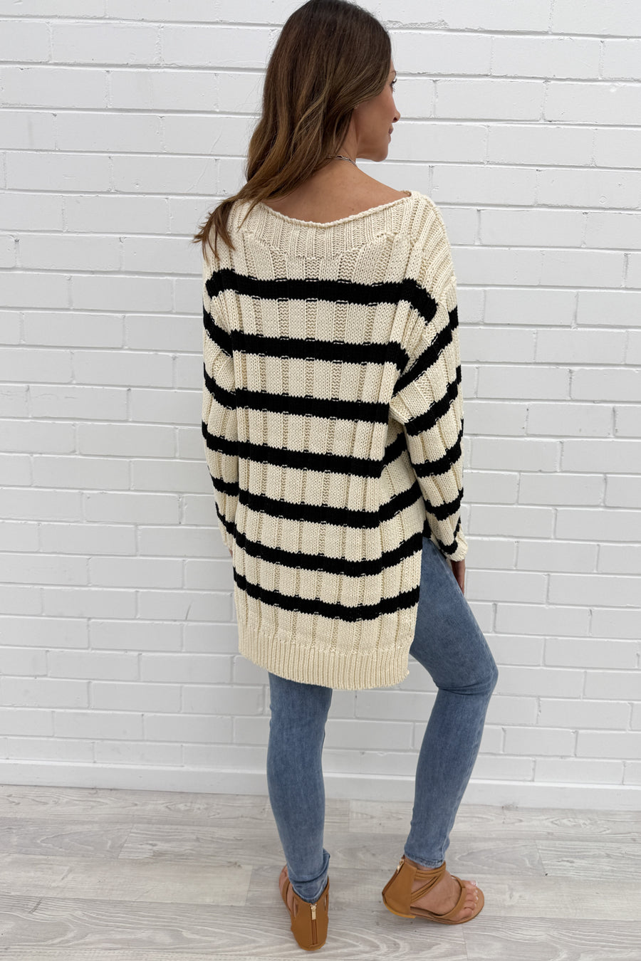 Beige Stripe
