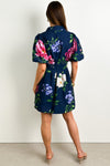 Navy Pink Floral