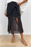 Black Polka Dot
