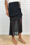 Black Polka Dot