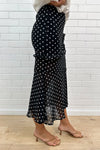 Black Polka Dot