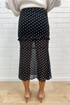 Black Polka Dot