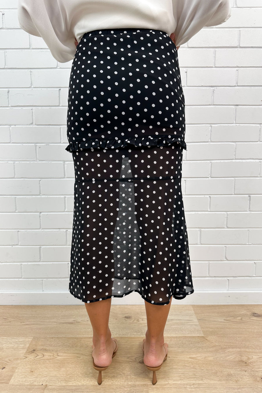 Black Polka Dot