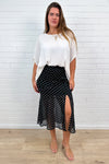 Black Polka Dot