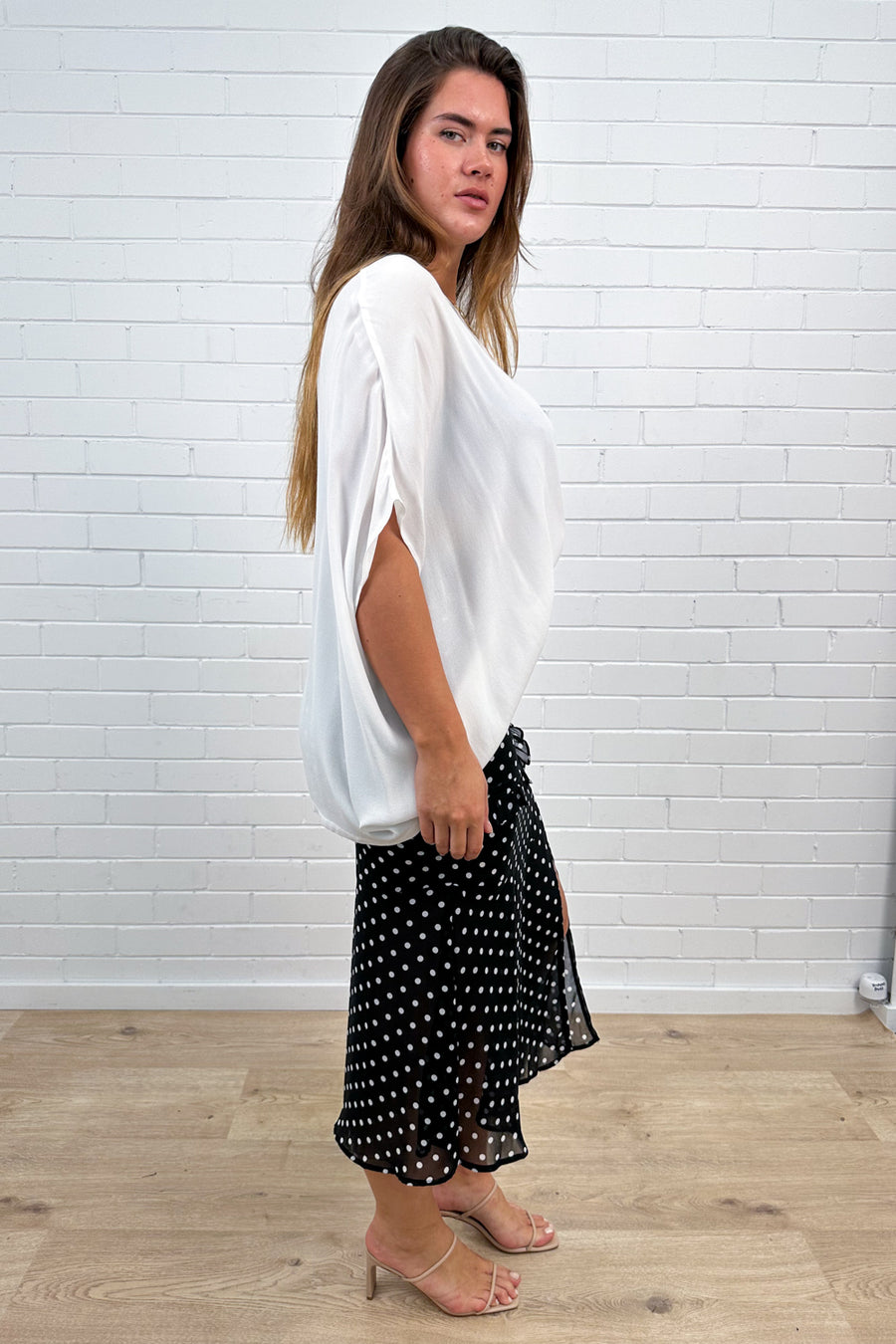 Black Polka Dot