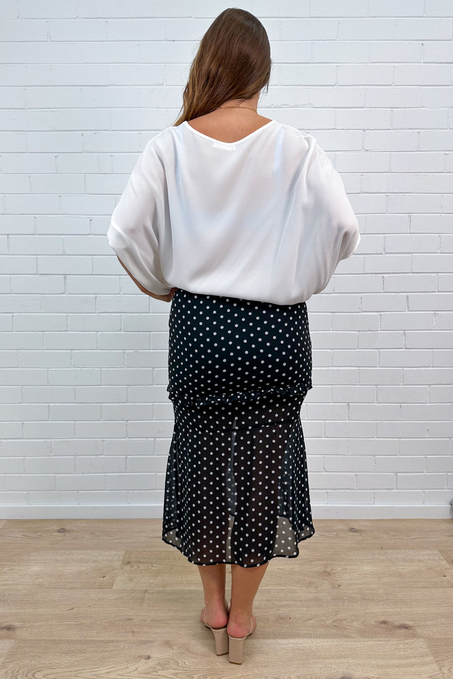 Black Polka Dot