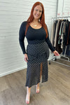 Black Polka Dot
