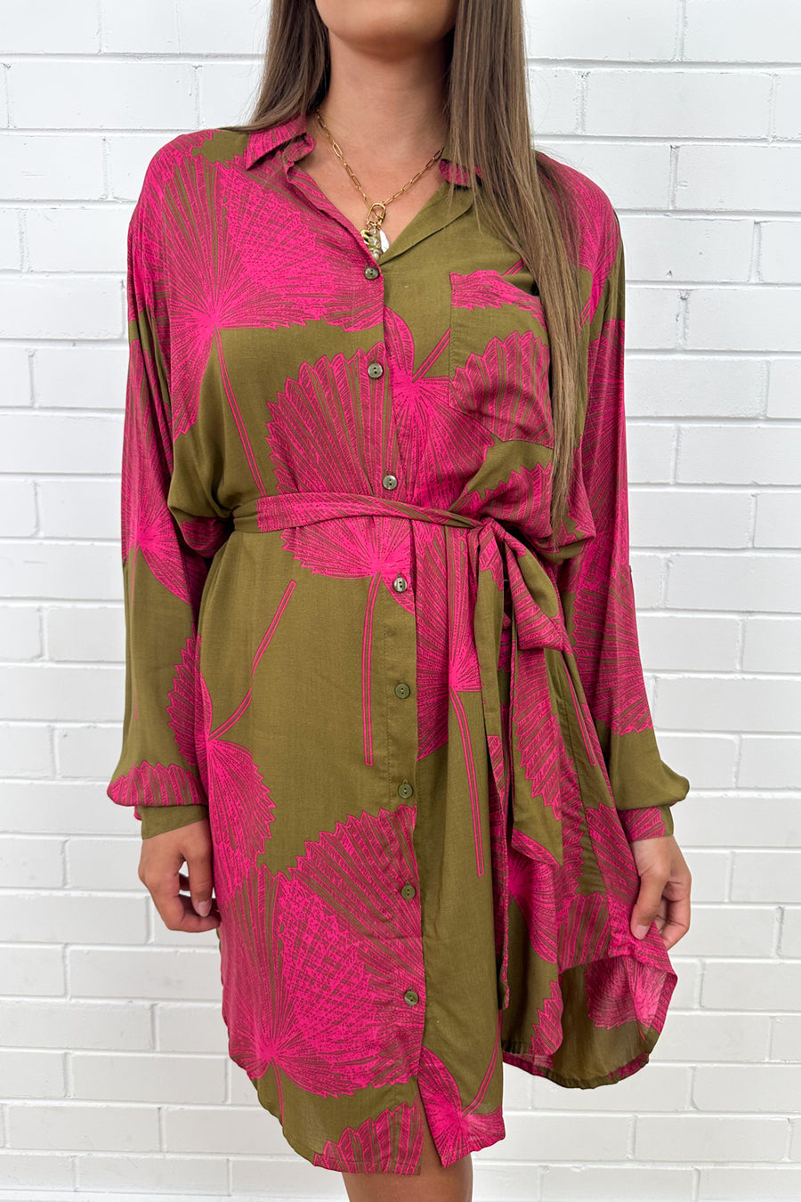 Olive Pink Palm
