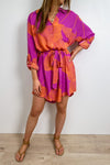 Purple Orange Palm