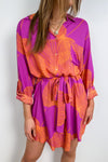 Purple Orange Palm