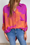Purple Orange Palm