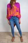 Purple Orange Palm