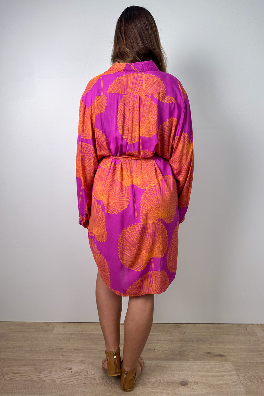 Purple Orange Palm