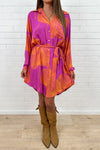 Purple Orange Palm