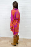 Purple Orange Palm