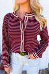 Cranberry Stripe
