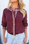 Cranberry Stripe